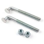 Tank Bolt by Jetuplusllc Automotive Replacement Bolts Silver-0