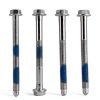 Chevy GMC Truck Body Mount Bolts Set Silver 10.9 Grade Steel-0