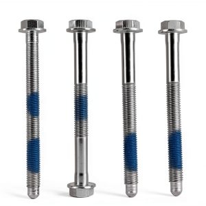 Chevy GMC Truck Body Mount Bolts Set Silver 10.9 Grade Steel-0