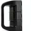 RV Refrigerator Door Handle TonGass Black Plastic-1