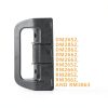 RV Refrigerator Door Handle TonGass Black Plastic-7
