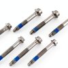 Chevy GMC Truck Body Mount Bolts Set Silver 10.9 Grade Steel-5