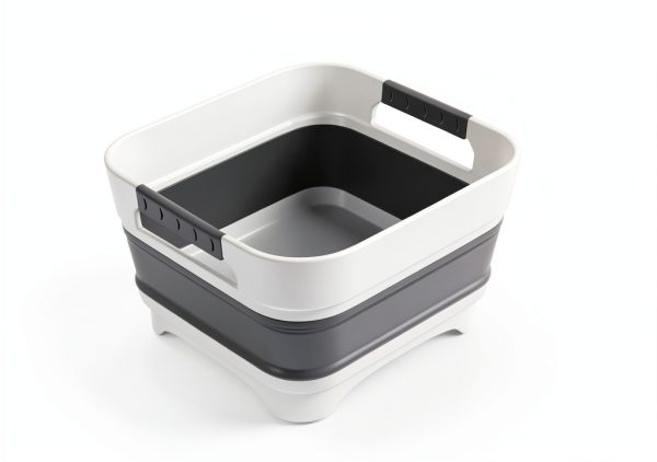 PureHanxy Collapsible Kitchen Sink GJ06 White Medium 11L-7