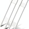 Cesilili Adjustable RV Refrigerator Tension Bar Set White 15.8-27.6in-0