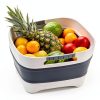 PureHanxy Collapsible Kitchen Sink GJ06 White Medium 11L-8