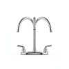 RV Kitchen Faucet Cinwiny High Arc Chrome 360 Swivel 2‑Handle-2