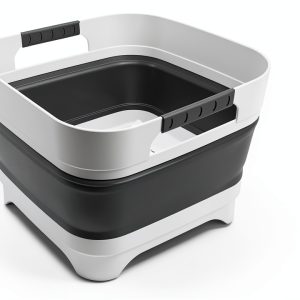 PureHanxy Collapsible Kitchen Sink GJ06 White Medium 11L-0