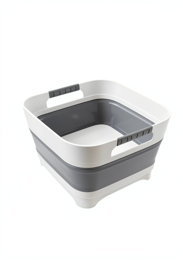 PureHanxy Collapsible Kitchen Sink GJ06 White Medium 11L-2