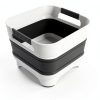 PureHanxy Collapsible Kitchen Sink GJ06 White Medium 11L-1