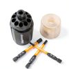 20Pcs Allen Wrench Drill Bit Set, 1/4” Hex Screwdriver Bit Set, S2 Steel Impact Driver Bit Set with Storage Organizer, CNC Machined Tips with Magnetism-5