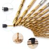 Hex Drill Bit Set YXYL 19-Piece Titanium HSS Hex Shank for Wood-4