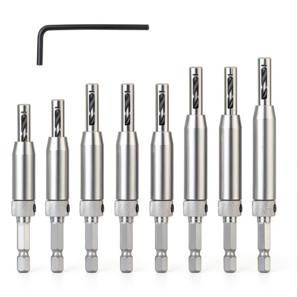 COMOWARE 17pc Hex-Shank Drill Bit Set for Woodworking-1